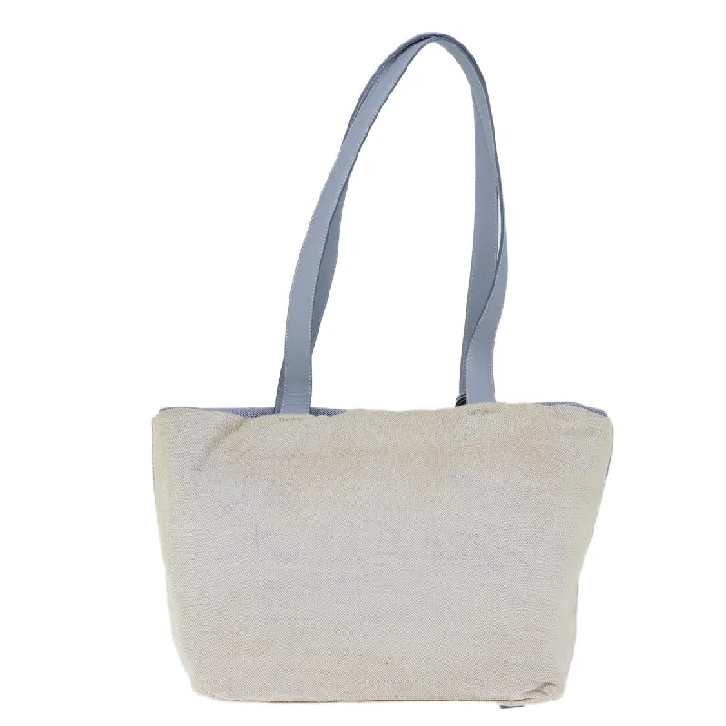 Prada Cahier bags with a detachable shoulder strap for versatile carryingPRADA Shoulder Bag Canvas White  bs13803