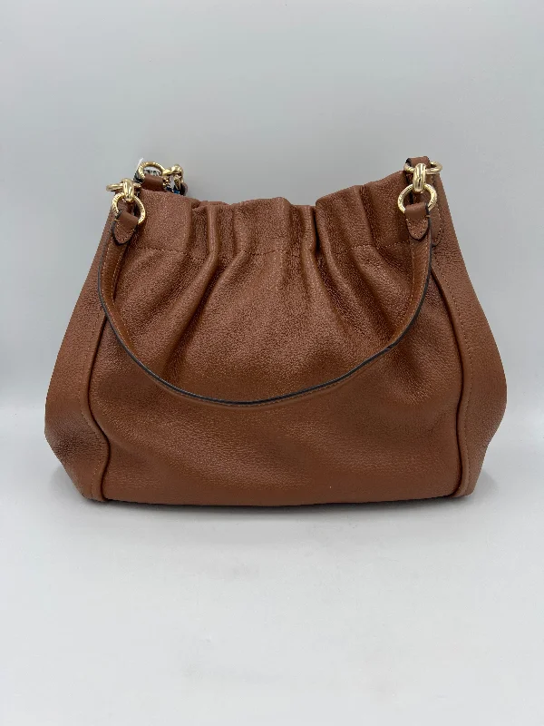 Coach Borough bags with a structured silhouette and a magnetic - snap closureHandbag Designer By Coach  Size: Medium