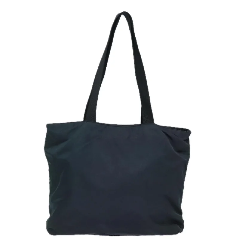 Medium - sized Prada tote bags in classic black for everyday versatilityPRADA Tote Bag Nylon Navy  78964