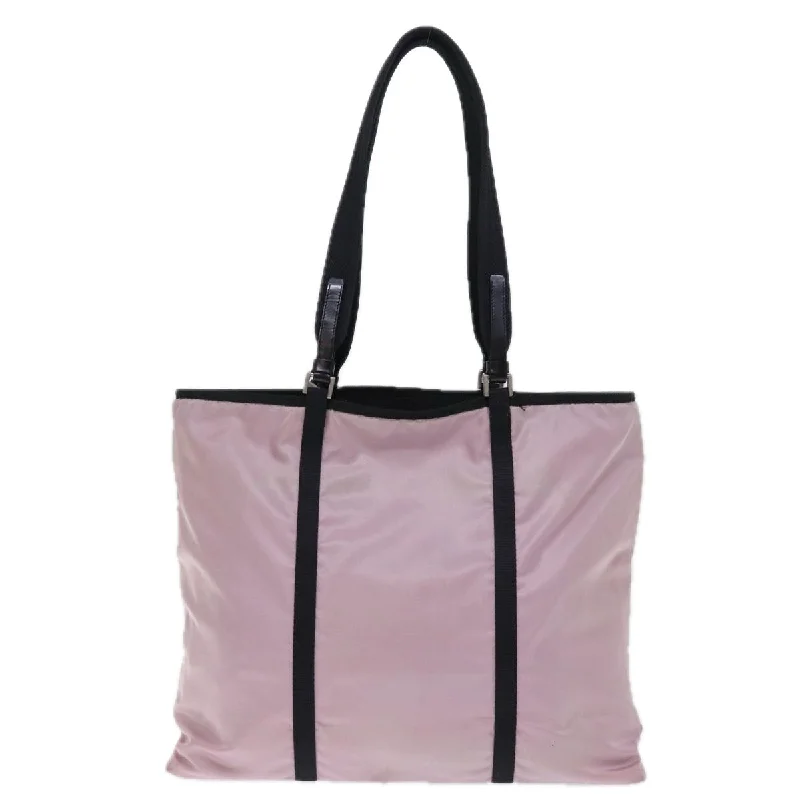 Ladies Prada Galleria bags with a detachable shoulder strapPRADA Tote Bag Nylon Pink  bs14170