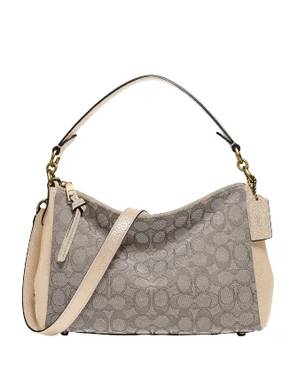 Coach bags with a zippered interior pocket for separating itemsCoach Shay Crossbody In Signature Jacquard