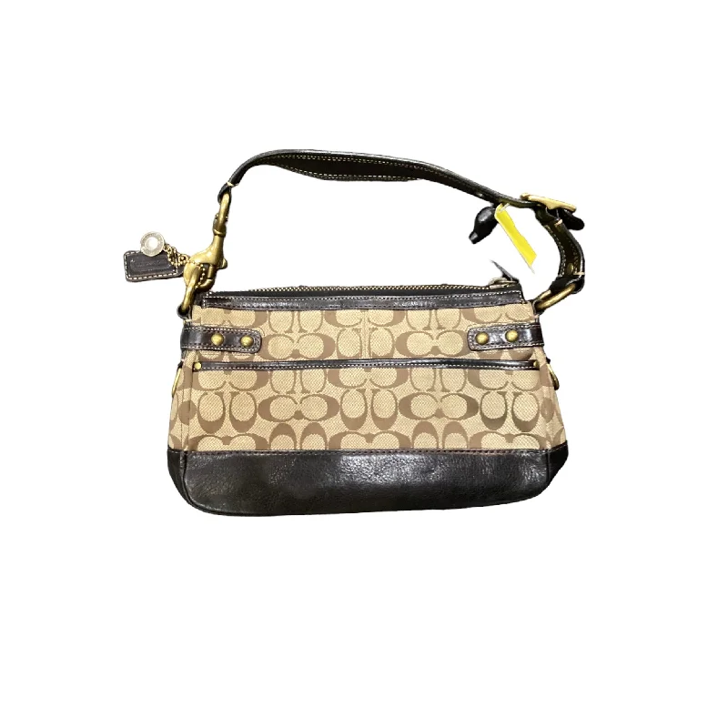 Ladies Coach Tabby bags with a textured leather surface for a more tactile lookHandbag Designer By Coach  Size: Small