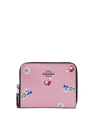 Ladies Coach crossbody bags with a wide - width strap for comfortCoach Disney X Small Zip Around Wallet Snow White Gems Print