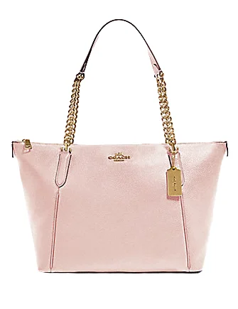 Coach bags with a detachable mobile phone holder for on - the - go useCoach Ava Chain Tote