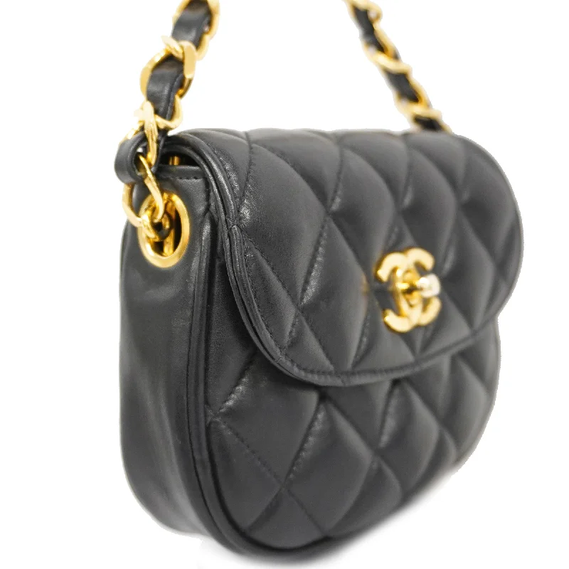 Chanel bags perfect for everyday elegCHANEL[3bd5060]   handbag Matelasse lambskin black gold metal