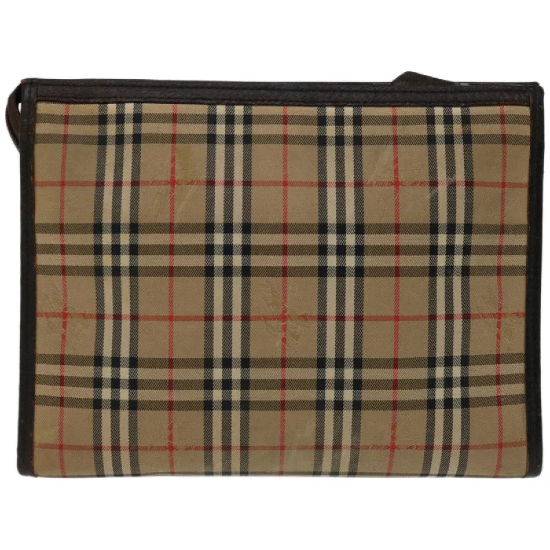 Sporty Burberry Bags for Athletic ActivitiesBURBERRY Haymarket Clutch Bag