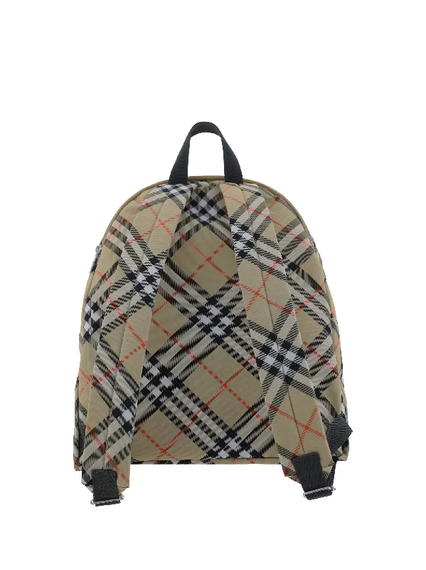 Burberry Bags with Signature Check Pattern in New ShadesBurberry Men Backpack