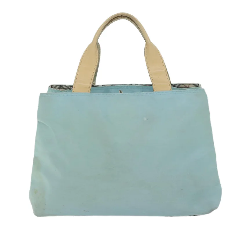 Burberry Bags with Interior Organizers for Easy SortingBURBERRY Hand Bag Nylon Light Blue  bs11128