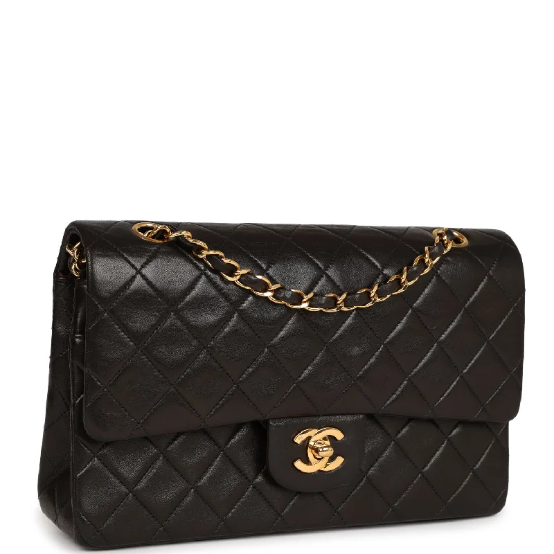 Chanel bags that pair perfectly with any outfitVintage Chanel Medium Classic Double Flap Black Lambskin Gold Hardware