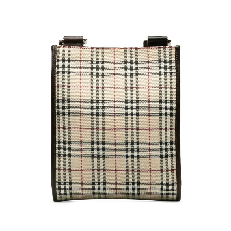 Burberry Bags with Signature Check Pattern in New ShadesBURBERRY Nova Check Shoulder Bag