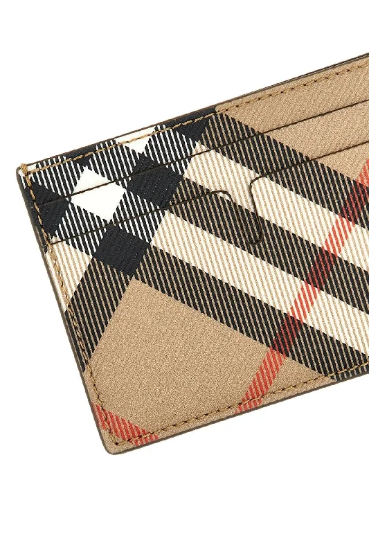 Metallic Finish Burberry Bags for a Glam LookBurberry Men Check Card Holder