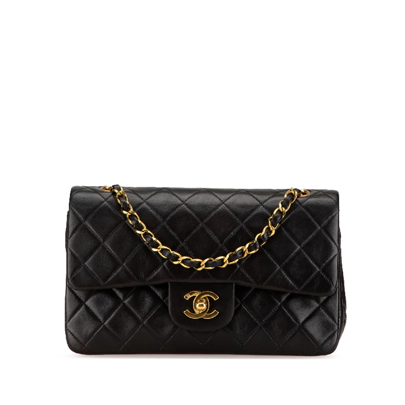 Chanel Medium Tote Bag for Office LadiesBlack Chanel Small Classic Lambskin Double Flap Shoulder Bag