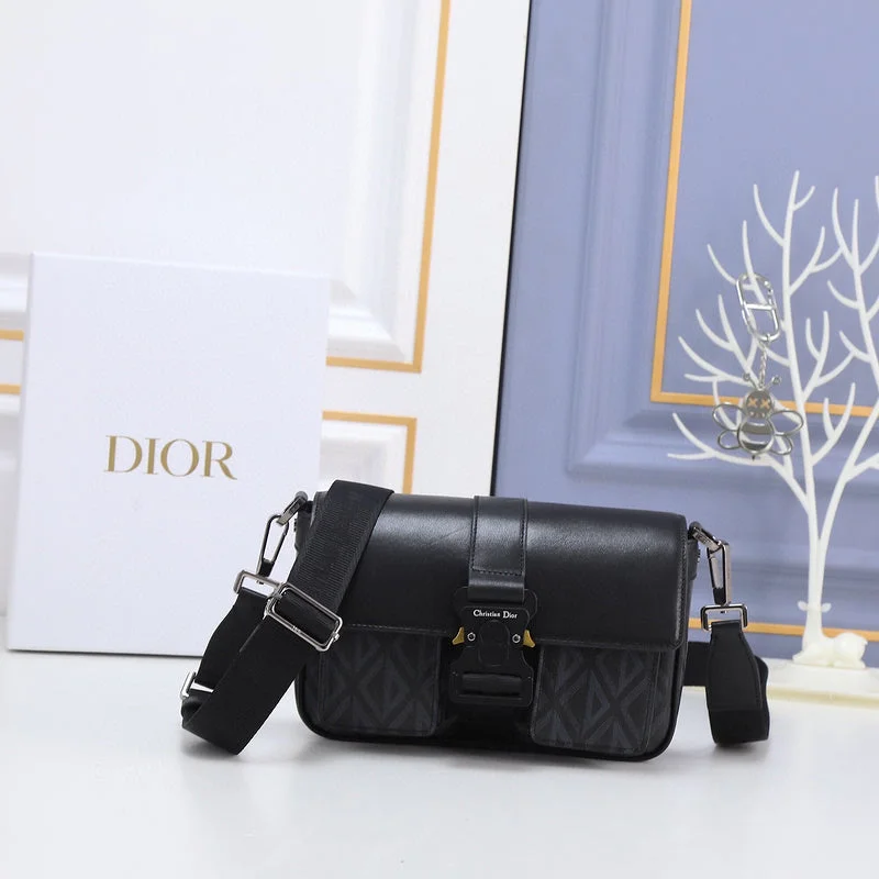 Christian Dior Saddle bags with a studded trim for a bold lookBC - Dior Bags - 1637