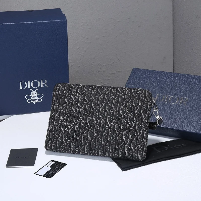 Christian Dior handbags with a snap - button closure and a decorative buckleChristian Dior Bags  843