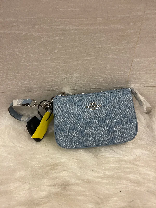 Coach Dempsey bags with a crystal - embellished C - logo for added luxuryWristlet By Coach  Size: Small