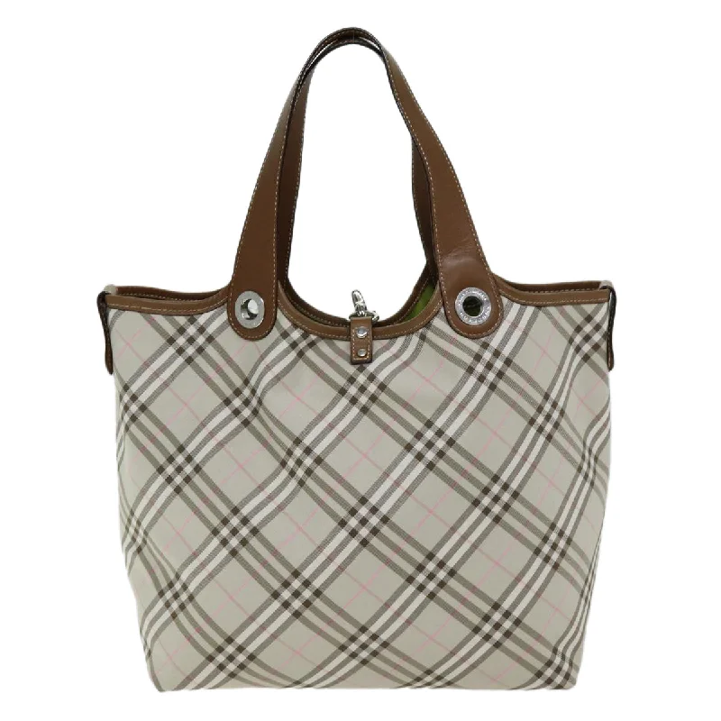 Compact Burberry Clutch Bags for WeddingsBURBERRY Nova Check Reversible Tote Bag Nylon Beige  hk1321